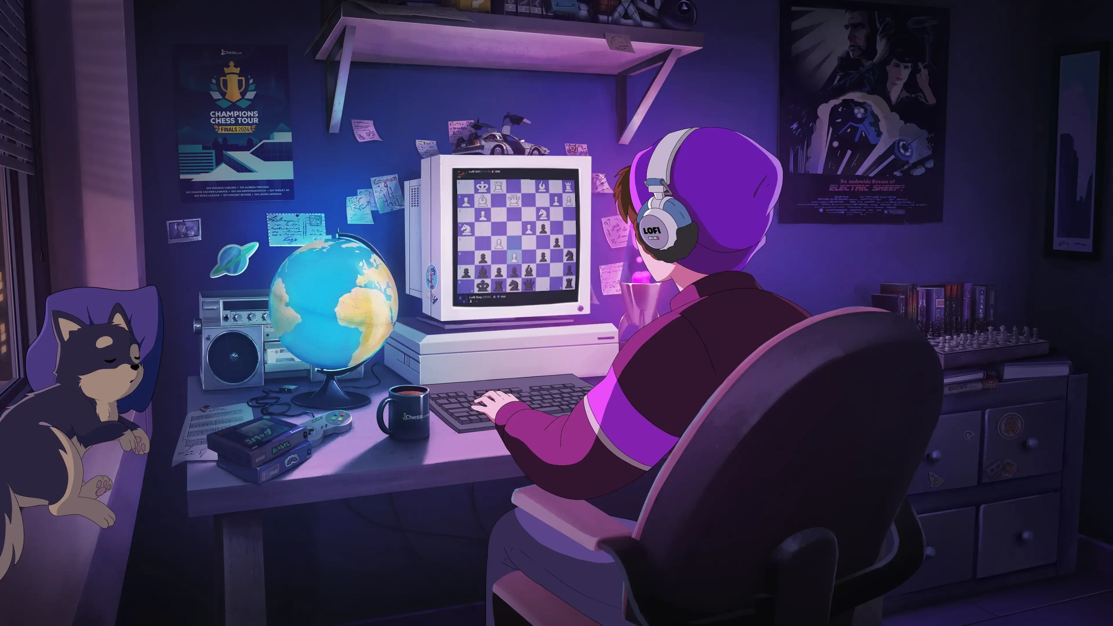 Lofi Girl x Chess.com